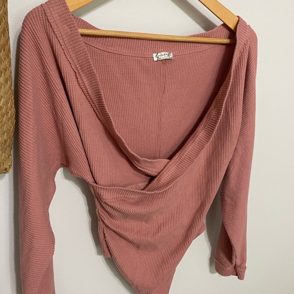 Free People Lovin This Feeling Ribbed Bodysuit - Picture 2 of 5